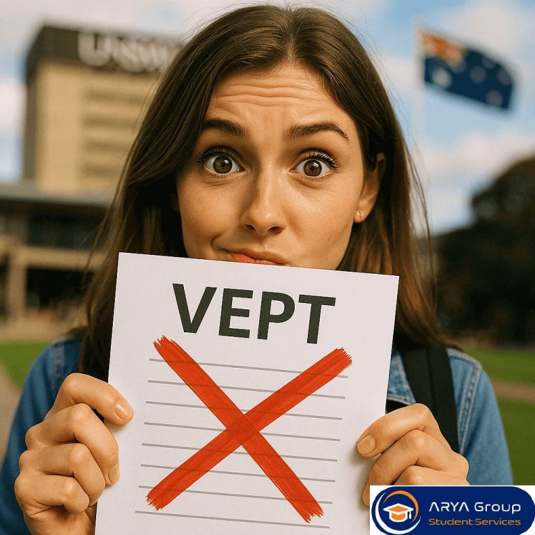 تغییر شرایط پذیرش دانشگاه نیو ساوت ولز