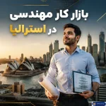 پوستر بازار کار مهندسی در استرالیا