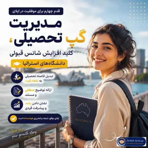 مدیریت گپ تحصیلی، یکی از راهکارهای افزایش شانس قبولی مجوز تحصیل استرالیا